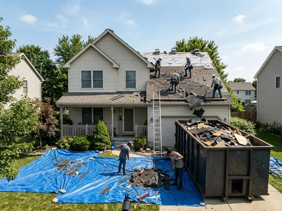 roof-replacement-debris-remova-004 — frequently asked questions, Cheapest Dumpster Rentals in Lemoore, CA